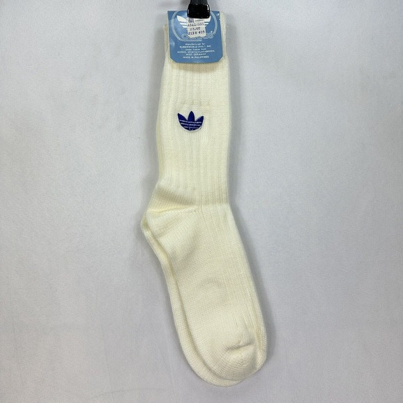 Adidas Vintage Sports Socks New Made‎ In Western-Germany Rare Unique Torsion NWT - Picture 2 of 6